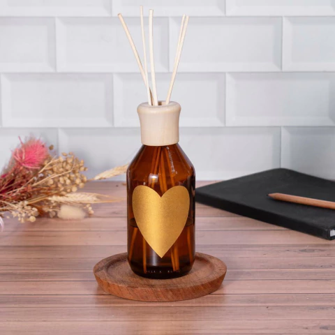 DIFUSOR ÁMBAR CORAZON GIGANTE