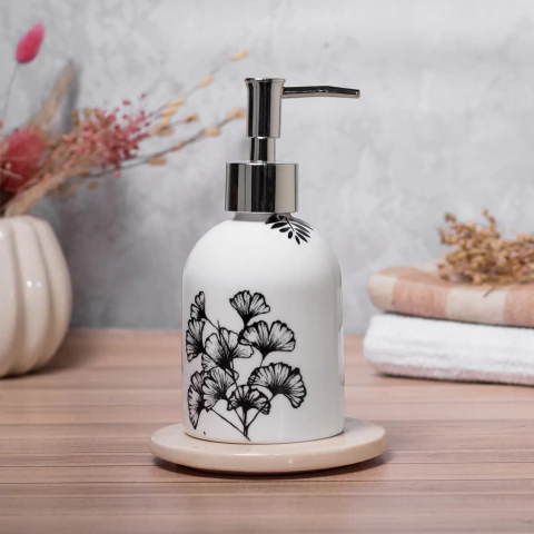 DISPENSER CERÁMICA OTOÑO NEGRO