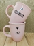 TAZA BOMBÉ ROSA MINIMAL - comprar online