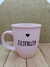 TAZA BOMBÉ ROSA MINIMAL - brondolas