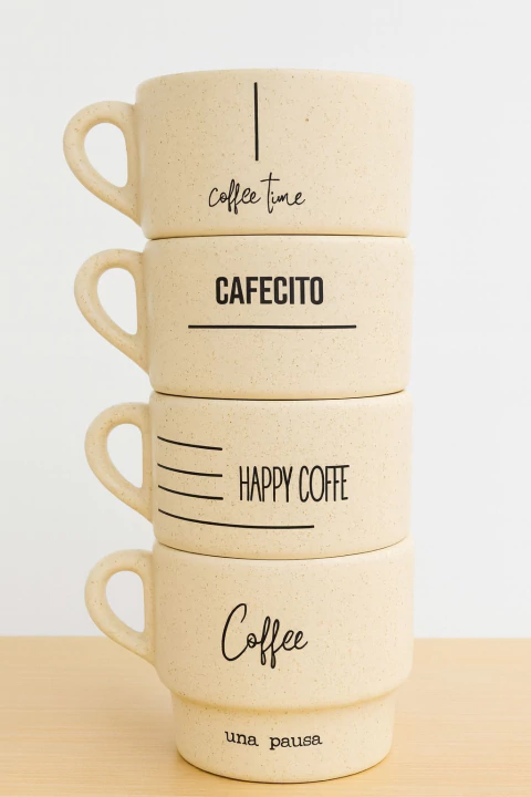 TAZA APILABLE COFFEE JASPEADA - comprar online