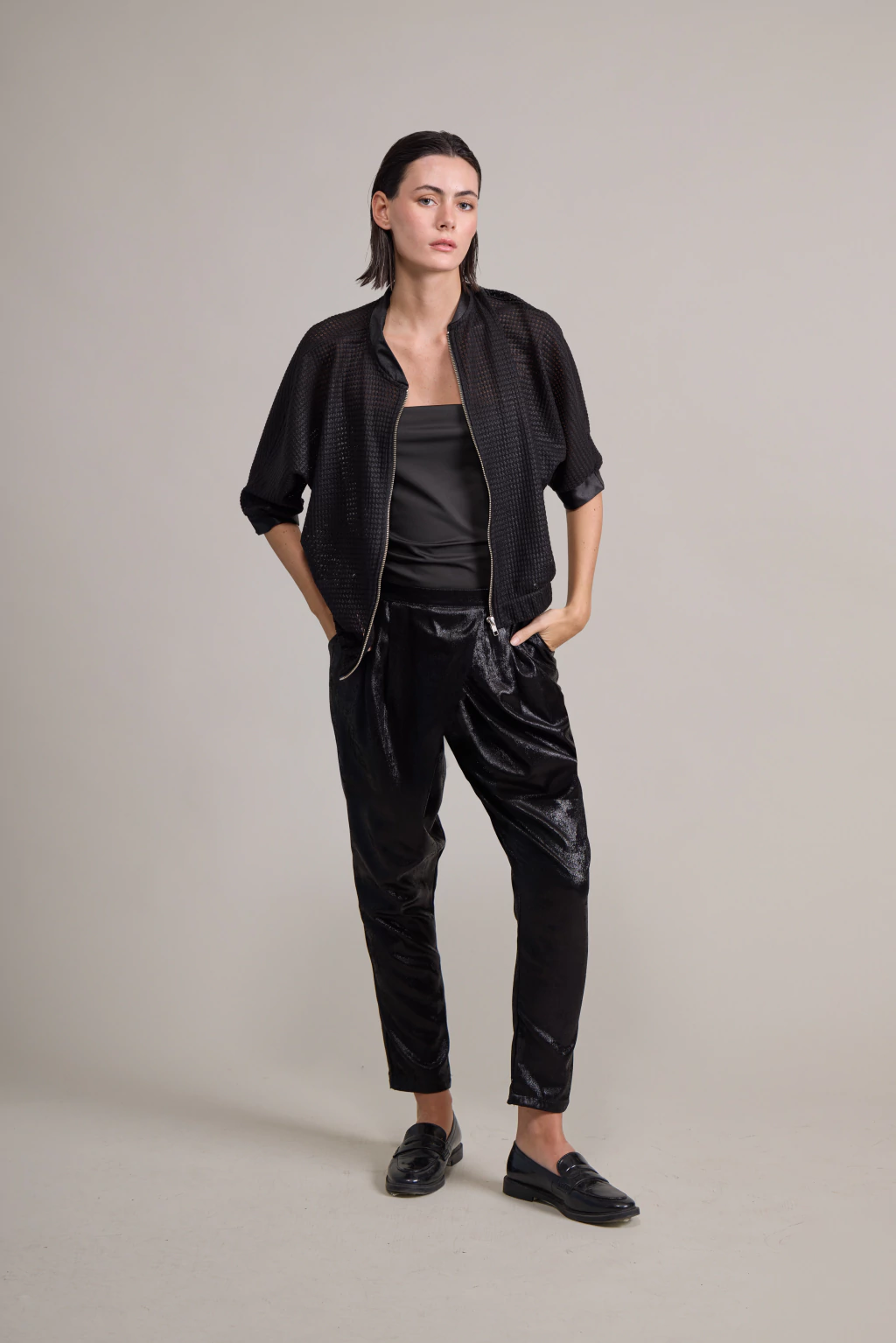 CAMPERA URUS - NEGRO / NEGRO