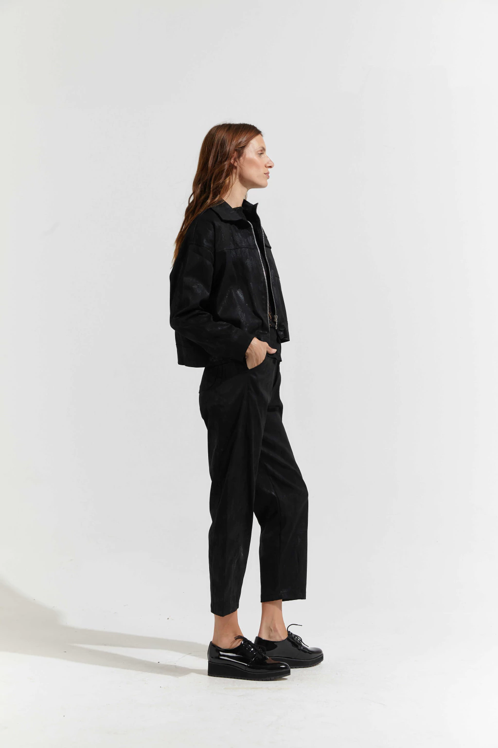 CAMPERA FOILAZO - NEGRA