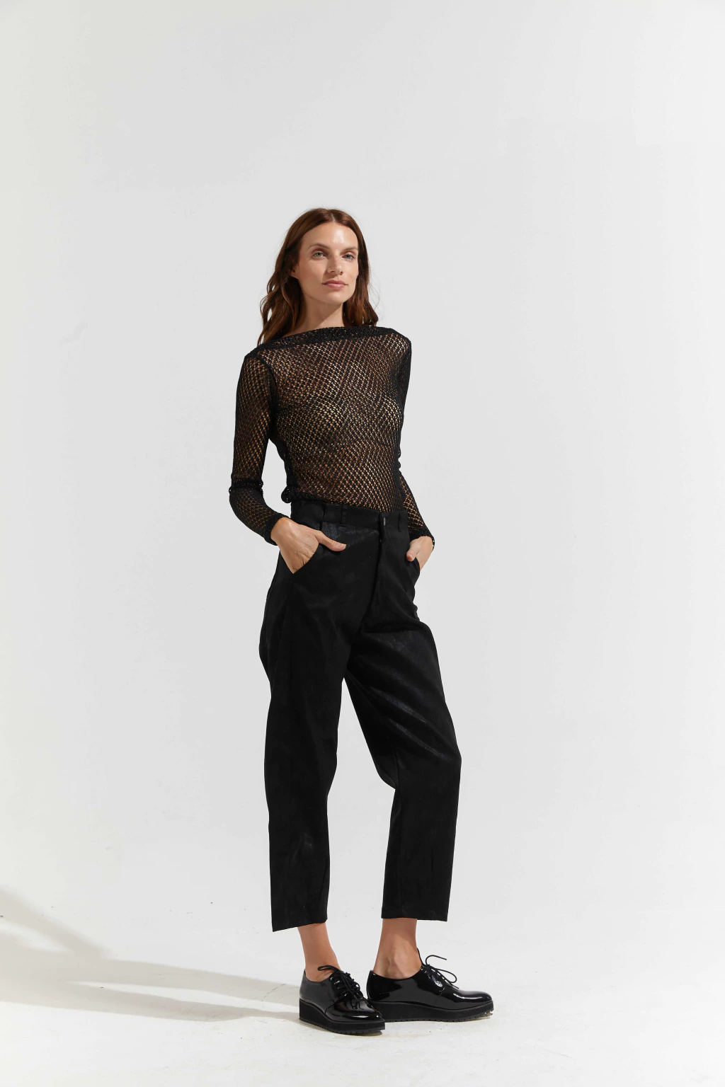 PANTALON FOILAZO - NEGRO