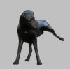 Andres Santangelo. Perro, 80 x 60 x 45 cm
