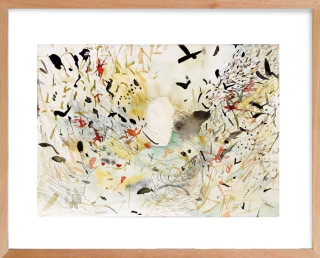 Maria Marta Fasoli. Sin Título, 38 x 48 cm.