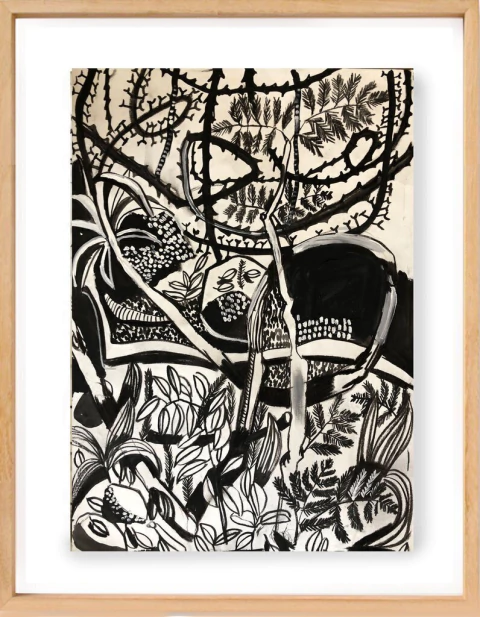 Luisa Freixas. Sin titulo, 92 x 62 cm