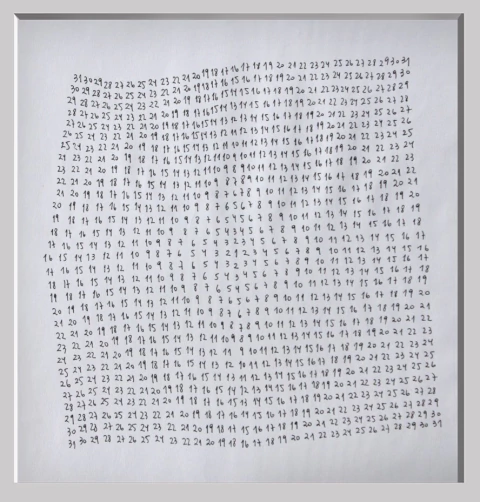 Barbara Kaplan. Valor de Gris, 40 x 40 cm