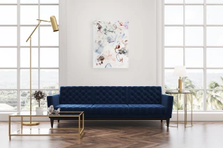María Ferrari Hardoy. Tripas Corazón, 98 x 72 cm