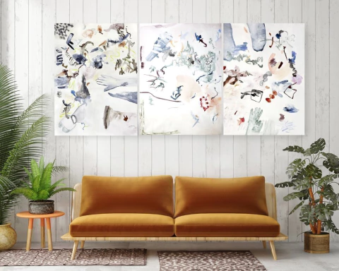 María Ferrari Hardoy. Todo de mí. tríptico, 98 x 72 cm c/u - comprar online