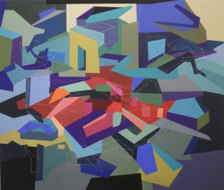 Lori Raffo Magnasco. Sin titulo, 150 x 180 cm