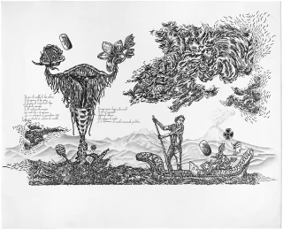 SANTIAGO ROBLES. LA SEÑAL. 70X75 CM.