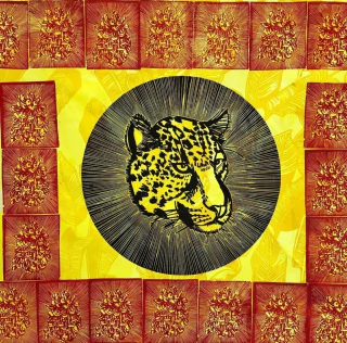 Luisa Freixas. Sin titulo, 100 x 100 cm
