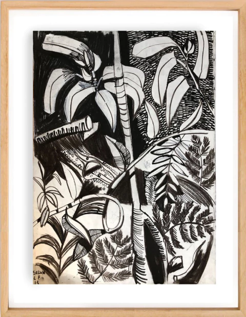Luisa Freixas. Sin titulo, 92 x 62 cm