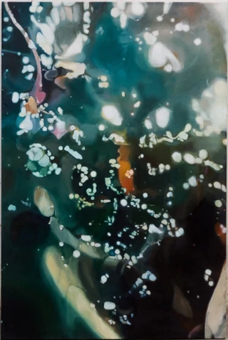 Catalina White. Brillito, 150 x 100 cm