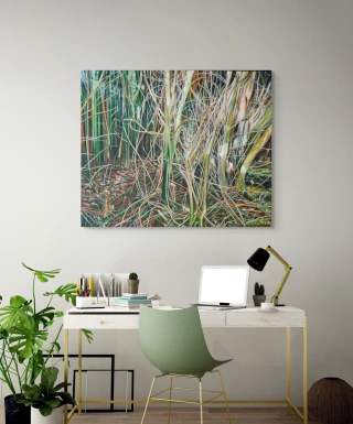 Adrian Paiva. Sin título, 90 x 110 cm
