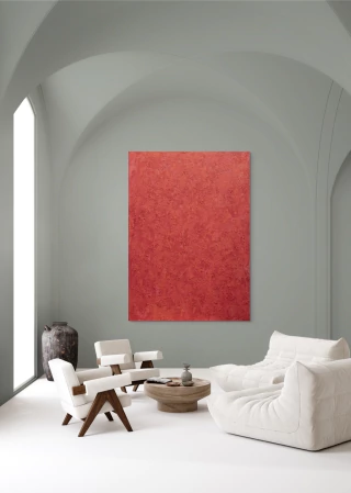 Pablo Frezza. Gran Rojo, 180 x 130 cm