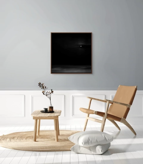 Lola Garcia Berro. La luna y el mar II, 80 x 80 cm - buy online