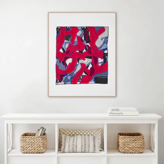 Sofía Donovan. Abrazos, 75 x 68 cm - buy online