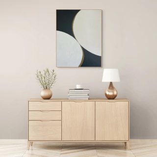 Karina Conen. Connecting Hearts, 100 x 80 cm - comprar online