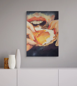 Candelaria Oliden. Voraz , 90 x 65 cm - buy online