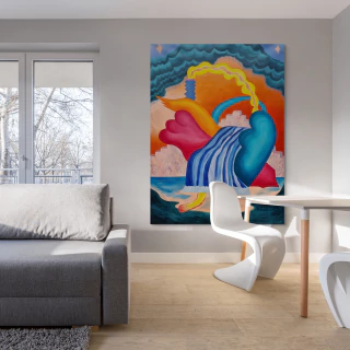 Bárbara de Lellis. Set fantástico, 178 x 135 cm - buy online