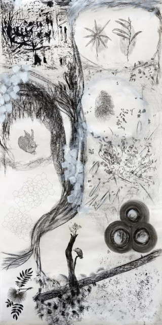 Adriana Carambia. Absurdos, 190 x 100 cm
