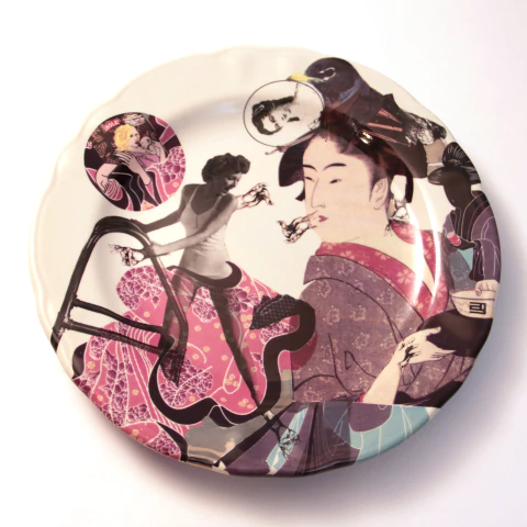 ANA GÓMEZ. SIN TÍTULO, 30 X 30 X 3 CM.