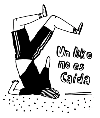 Un like no es caída, 29 x 21 cm