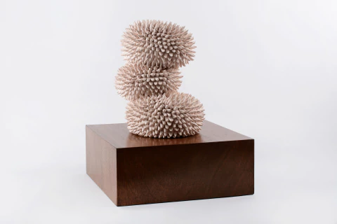 ANDRÉS ANZA. SIN TÍTULO, 18 x 28 x 18 CM.