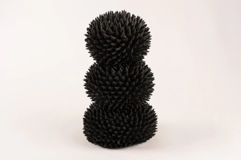 ANDRÉS ANZA.TRÍPTICO. 15 x 25 x 15 CM.