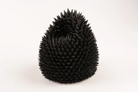 ANDRÉS ANZA. HUNDIMIENTO NATURAL. 14 x 16 x 15 CM.