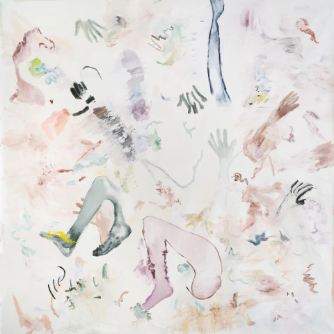 Maria Ferrari Hardoy. Sin titulo, 200 x 200 cm
