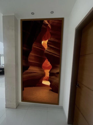 ALFREDO DE STEFANO. 250 x 135 CM.