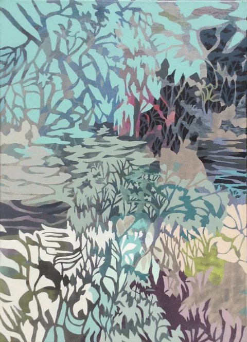 Lucia Spotorno. Un sermón silencioso I, 70x 50 cm
