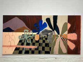 Flora Castiglia. Sin título, 280 x 140 cm