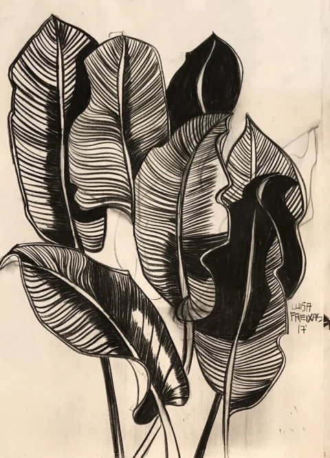 Luisa Freixas, Sin titulo, 115x85 cm