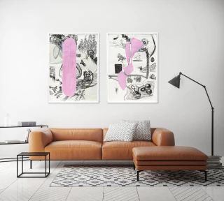 Adriana Carambia. Sin Título, 140 x 100 cm.