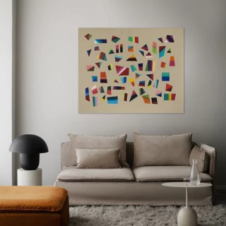 Maria Santi. Sin titulo, 120 x 150 cm
