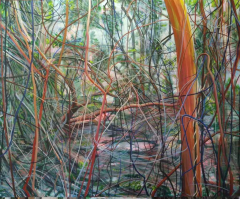 Adrian Paiva. Sin Título, 160 x 200cm.