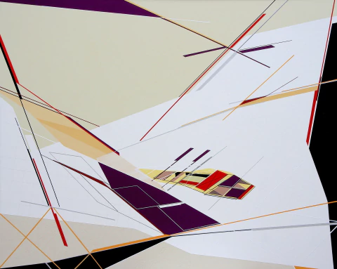 ANÍBAL CATALÁN. UNTITLED UNIT 01 100 X 125 CM.