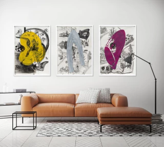 Adriana Carambia. Sin Título, 140 x 100 cm.