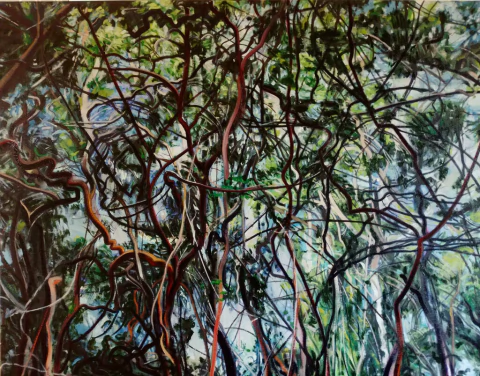 Adrian Paiva. Sin título, 70 x 90 cm