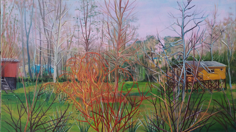 Adrian Paiva. Sin título, 40 x 70 cm