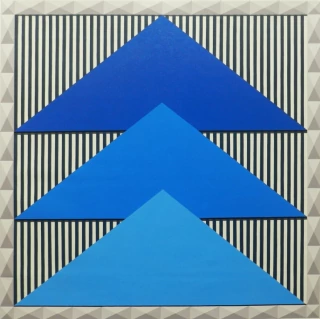 Valeria Calvo. Sin titulo 95 x 95 cm