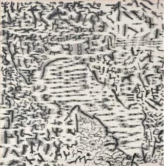 Diego Cossettini. Ttiempo sin fin, 80 x 80 cm