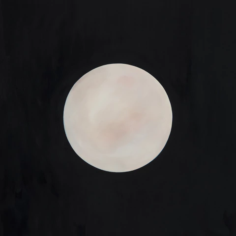 Andrea Schvartzman. Luna IIIB, 115 x 115 cm