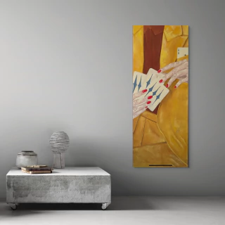 Sofia Ferreria. “Jugada”. 142 x 68 cm - comprar online