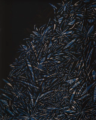 Karina Kipershmit. Azules IV, 39 x 32 cm - buy online