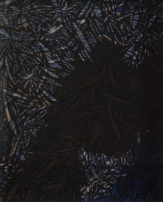 Karina Kipershmit. Azules VIII, 39 x 32 cm - buy online